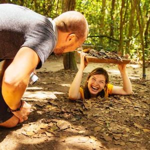 CU CHI TUNNELS TOUR HALF DAY- BY BUS